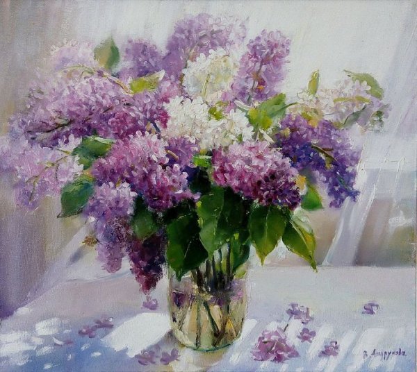 Кириченко Геннадий художник сирень натюрморт