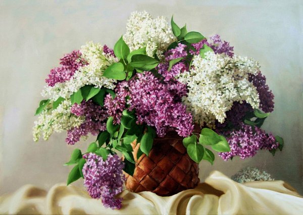 Художник Бузин сирень сирень