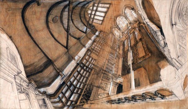 Обратная линейная перспектива в живописи