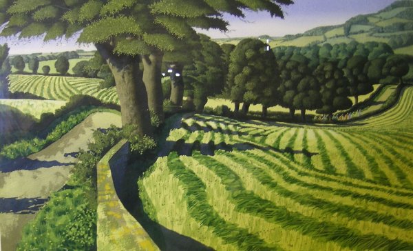 Линейная композиция пейзаж