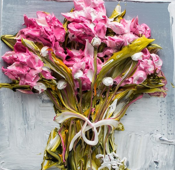 Джастин Геффри картины мастихином