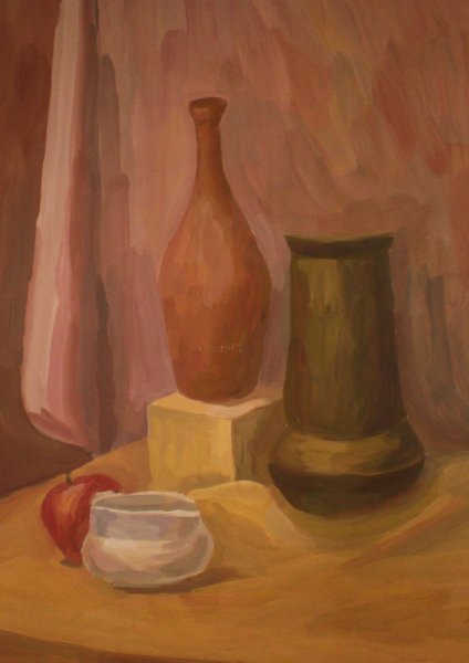 Натюрморт в Земляной палитре