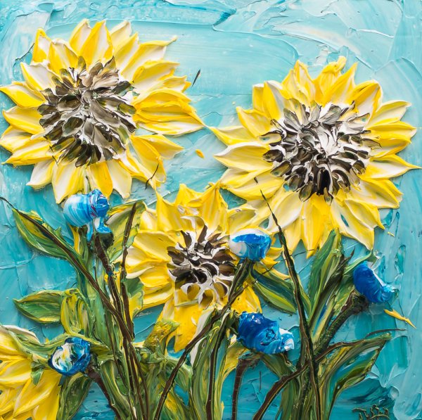 Джастин Геффри Подсолнухи