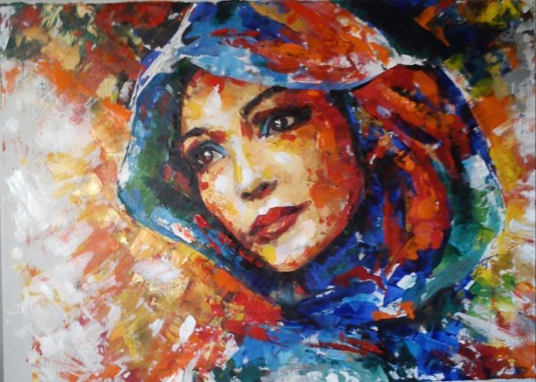 Взгляд живопись