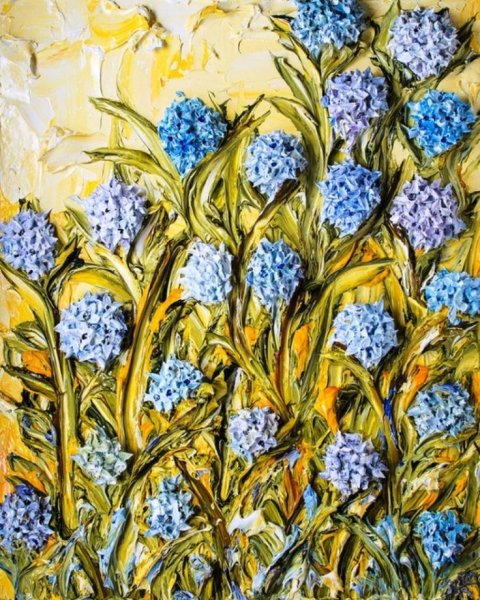 Картины акрил Джастин Геффри