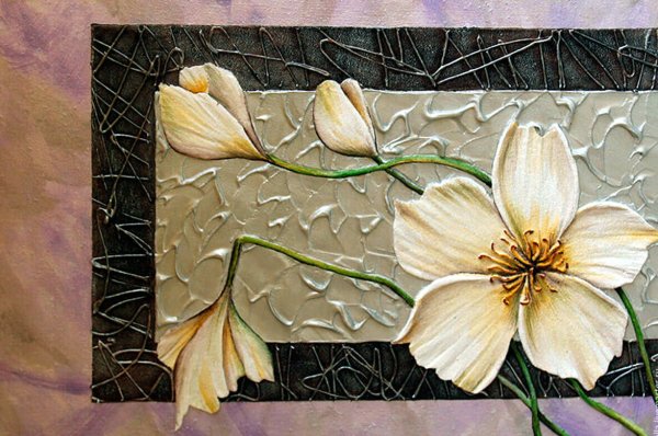 Скульптурная живопись мастихином мастер класс