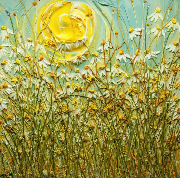 Объемная скульптурная живопись