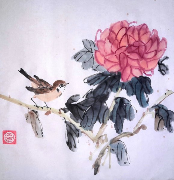 Китай композиция пример