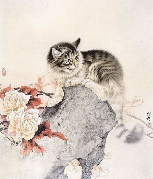 Художник Сюй Синьци и его кошки