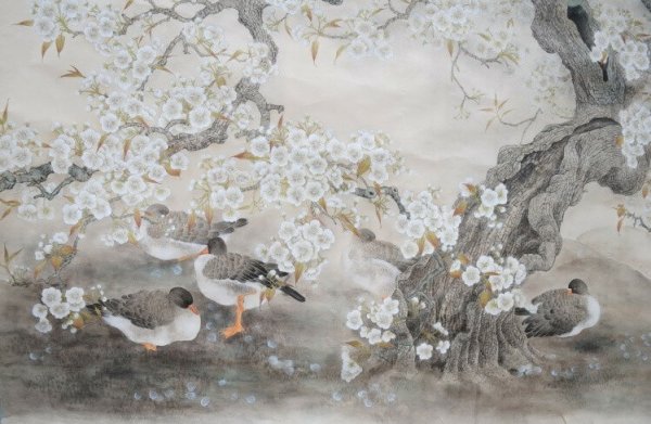 Китайский художник Лу Дахуа