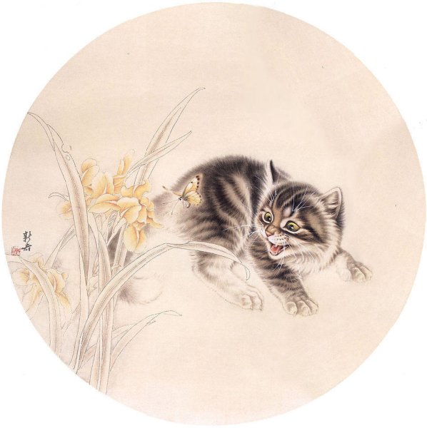 Художник Сюй Синьци и его кошки