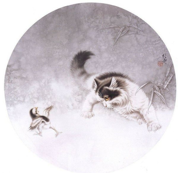 Китайские коты ГУ Йинчжи