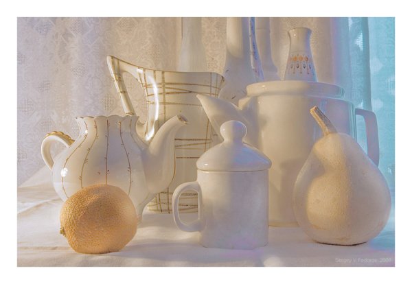 Натюрморт в светлых тонах