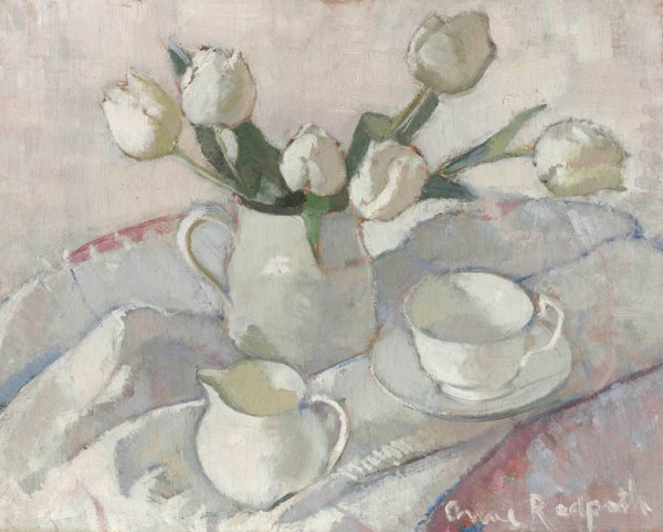 Натюрморт белое на белом живопись