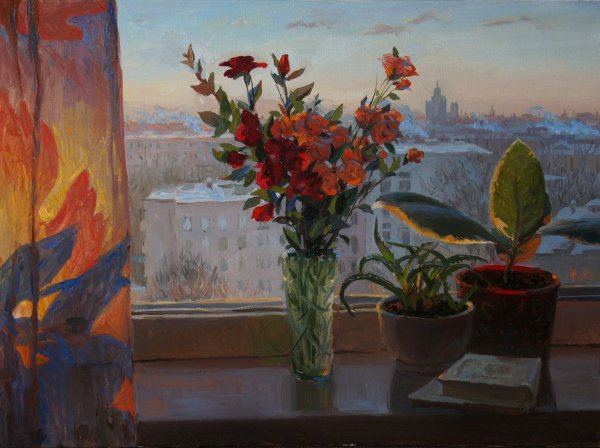 Художница anca Bulgaru Весна