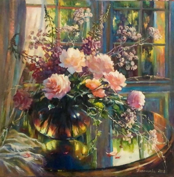 Александр ень художник ромашки