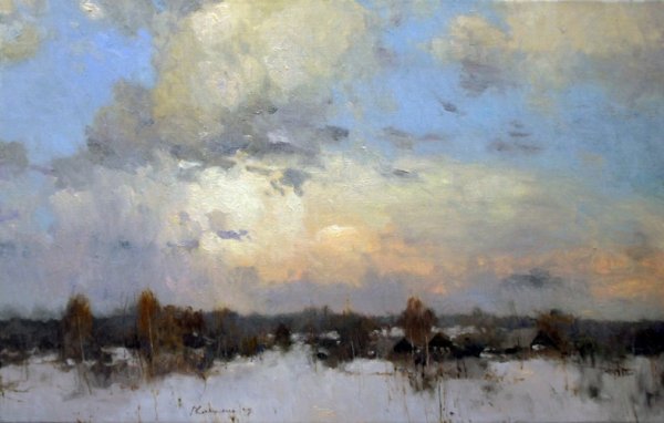 Художник Савченко Алексей питерское небо