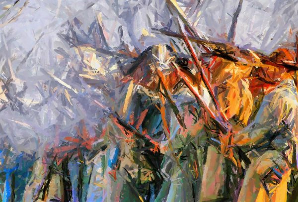 Художник Александр Метелкин абстракционист