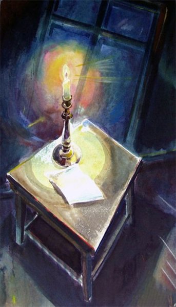 Картина " свеча "