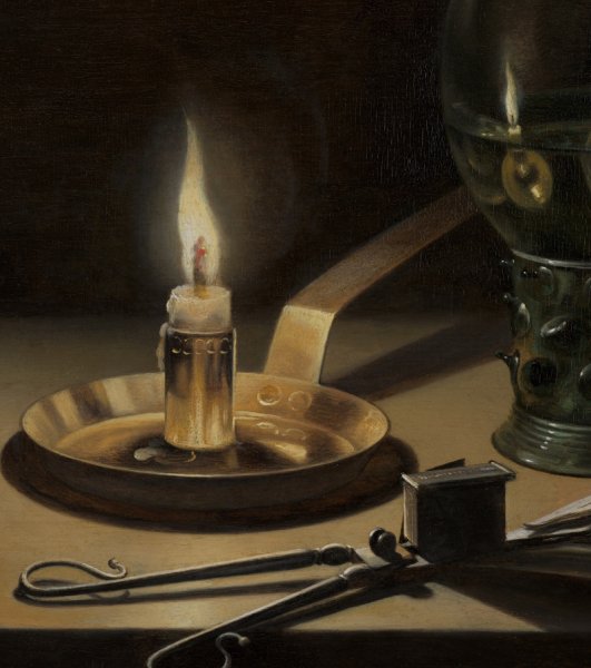 Натюрморт со свечой