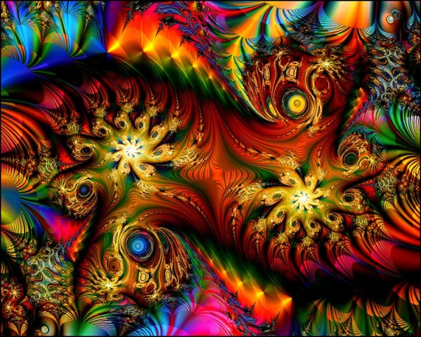 Радужные Фракталы