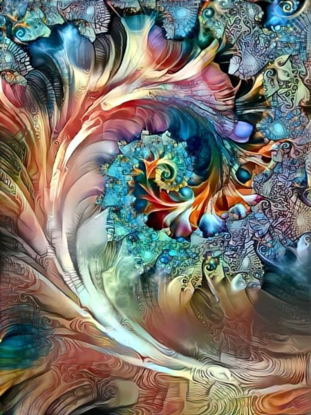 Фрактальная живопись картины