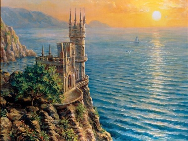 Айвазовский Ласточкино гнездо