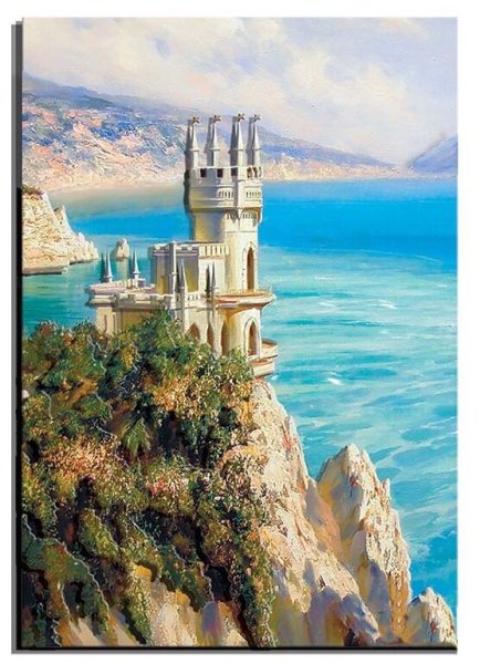 Картина Ласточкино гнездо в Крыму