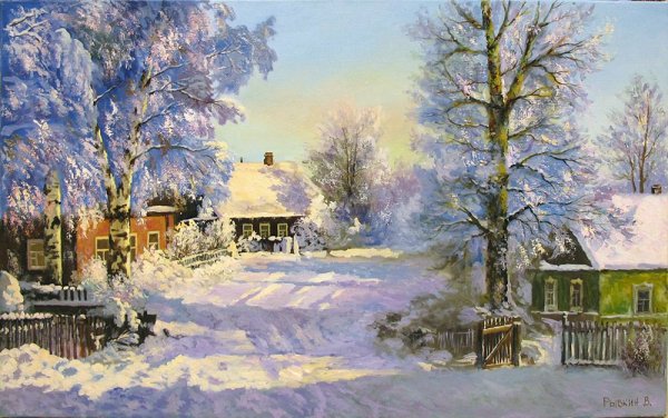 Мороз и солнце картина Цыплакова