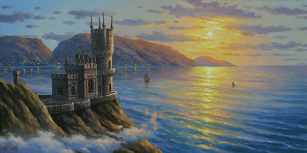 Ялта Ласточкино гнездо Айвазовский