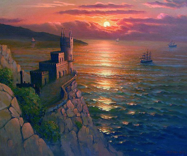 Айвазовский Ласточкино гнездо