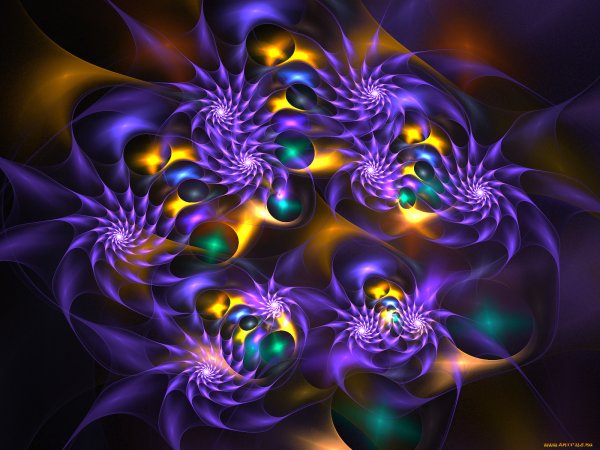 Фракталы цветы