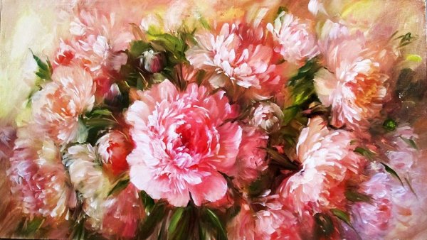 Елена Перминова пионы