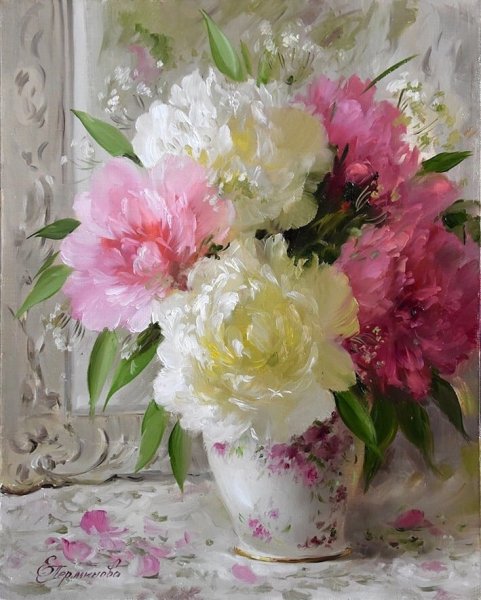 Жанна Перминова пионы