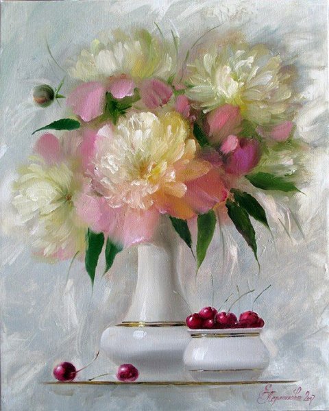 Елена Перминова пионы