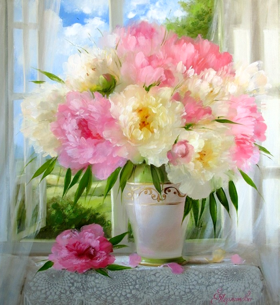 Пионы Елены Перминовой