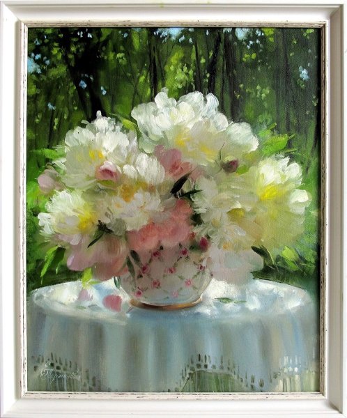 Елена Перминова пионы