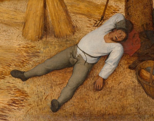 Венецианов спящий Пастушок