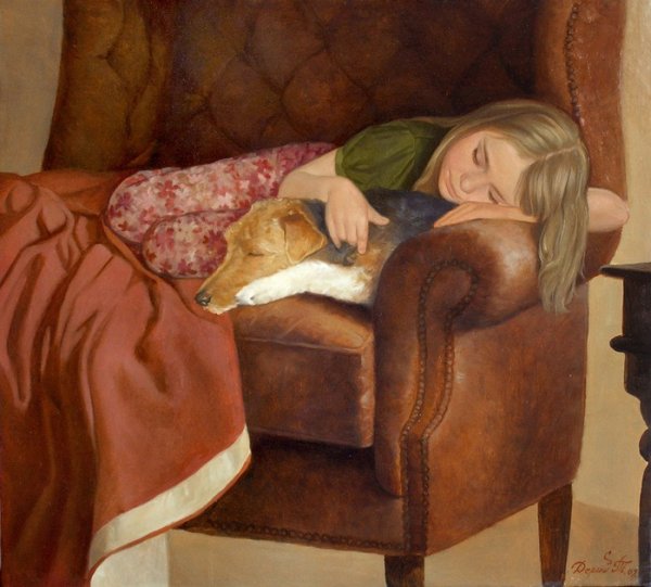 Художница Татьяна Дерий.«дивный сон»