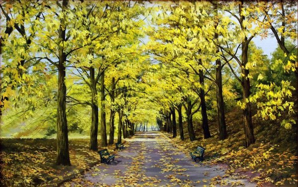 Весенний пейзаж Александр Былич