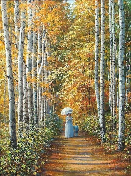 Художник Алексей сычёв картины осени