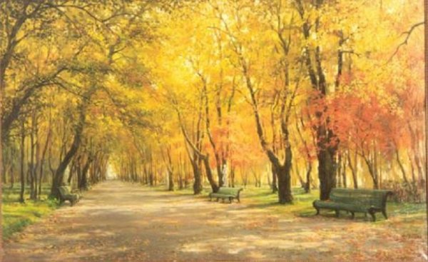 Ольга Дарчук осенний пейзаж