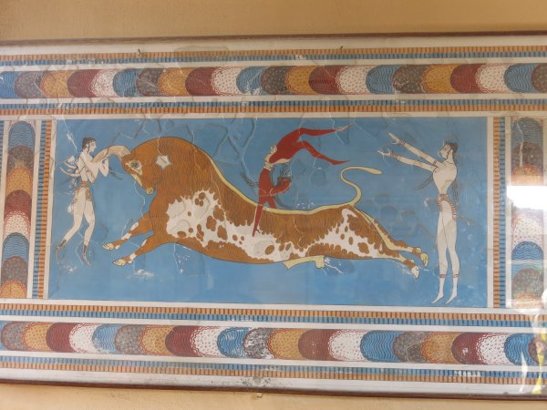 Фрески Кносского дворца Греция