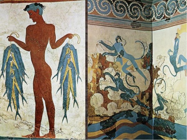 Роспись саркофага из Агиа триады