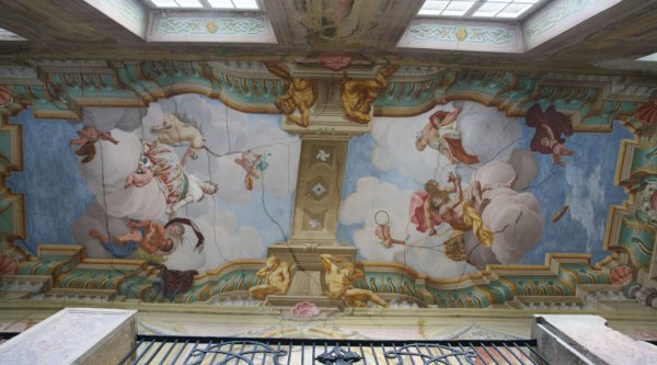 Потолок Лионский зал Екатерининского дворца