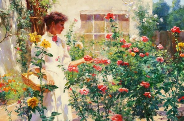 Художник Грегори Франк Харрис