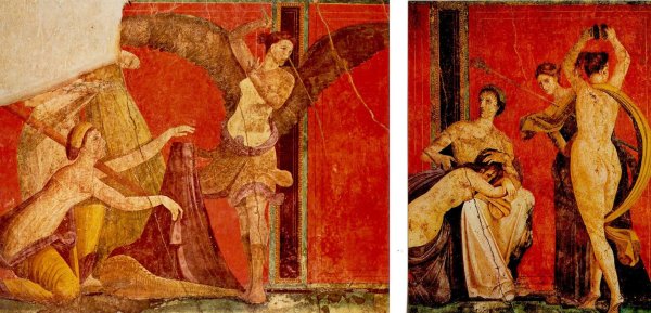 Древний Рим Помпеи фрески