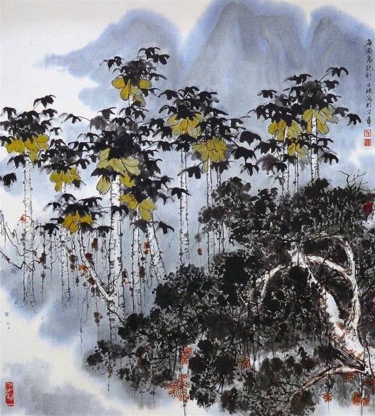 Люси Ван китайская живопись