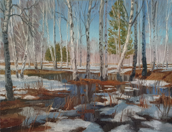 «Весна в лесу» Юрия Мелькова