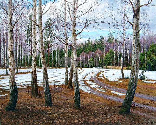 «Весна в лесу» Юрия Мелькова